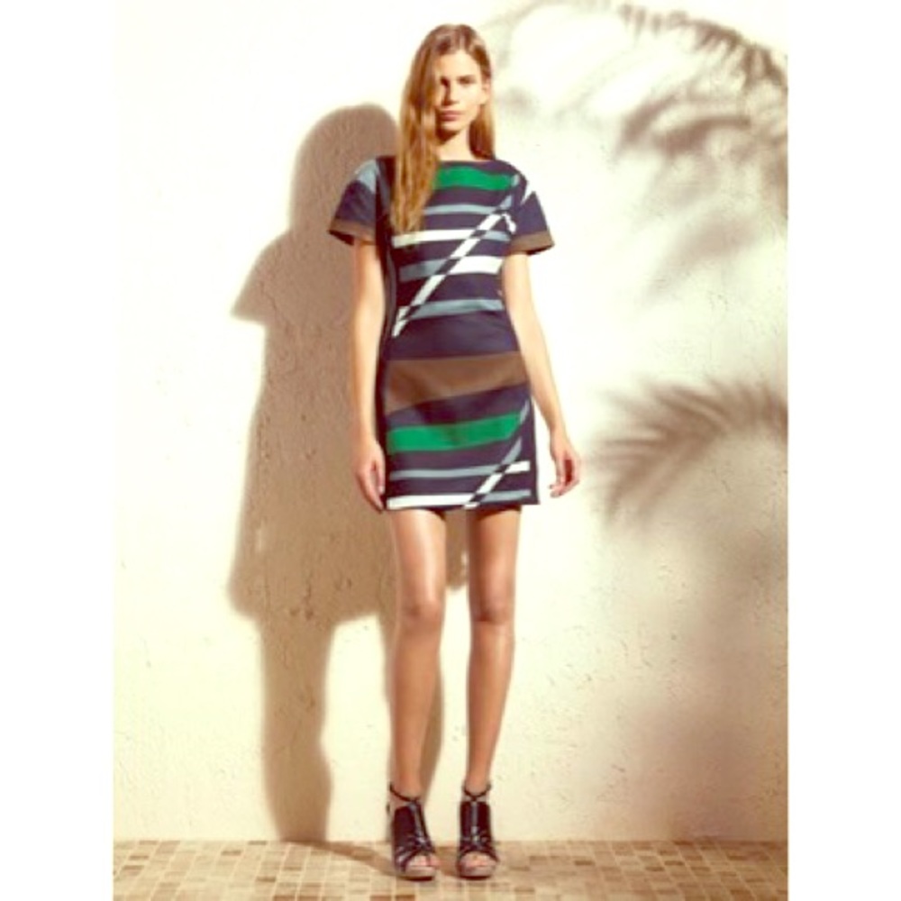 New Derek Lam Graphic Shift Dress 8